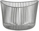 Blomus Universalkorb Modo, Taupe, Metall, oval, 23.0 cm, Ordnen & Aufbewahren,