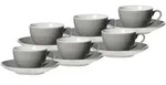 Ritzenhoff Breker Kaffeetassen, Grau, Keramik, 0.2 L, 16x8x16 cm, Kaffee & Tee,