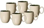 Ritzenhoff Breker Kaffeebecher, Dunkelgr&uuml;n, Keramik, Rund, Kaffee & Tee, Tassen,