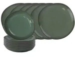 like.Villeroy & Boch Tafel-Set, Gr&uuml;n, Keramik, 12-teilig, 2x2x2 cm, Essen & Trinken,
