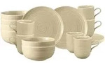 Seltmann Weiden Fr&uuml;hst&uuml;cks-Set, Beige, Keramik, 18-teilig, Rund, 2x2x2 cm, Essen &