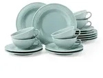 Seltmann Weiden Teeservice, Blau, Keramik, 18-teilig, 2x2x2 cm, Essen & Trinken,