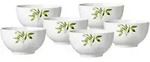 Ritzenhoff Breker M&uuml;slischalen, Wei&szlig;, Gr&uuml;n, Keramik, Rund, Essen & Trinken,
