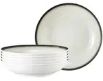 Seltmann Weiden Pastateller, Beige, Grau, Keramik, Rund, Essen & Trinken, Geschirr,
