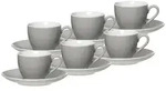 Ritzenhoff Breker Espressotassen, Grau, Keramik, 0.08 L, 12x7x12 cm, Kaffee & Tee,