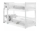 Kids Collective Etagenbett, Wei&szlig;, Holz, Kiefer, 90x190 cm, Kinder- & Jugendzimmer,
