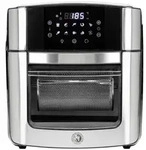 Chef Cuisine Heissluftfritteuse, Schwarz, Edelstahl, Metall, Kunststoff, 15 L,