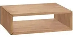Hasena Nachttisch, Kernbuche, Holz, Kernbuche, massiv, 50x16x41 cm, h&auml;ngend,