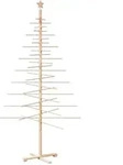 vidaXL Weihnachtsbaum, Braun, Holz, 210 cm, Dekoration, Weihnachtsdekoration,