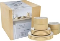 Creatable TAFELSERVICE Wei&szlig;, Sand