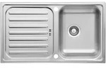 Respekta Sp&uuml;le Riverside, Edelstahl, Metall, 86x17.5x50 cm, Made in Turkey, K&uuml;chen,