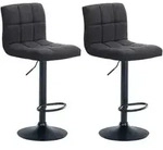 CLP Barhocker, Dunkelgrau, Metall, 46x94x47 cm, Esszimmer, Barm&ouml;bel, Barhocker