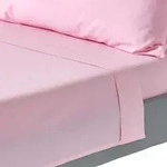 Homescapes Bettlaken, Rosa, Textil, Uni, Rechteckig, 178x255 cm, Oeko-Tex&reg;,