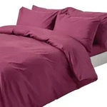 Homescapes Bettw&auml;sche, Beere, Textil, Rechteckig, 260x220 cm, Oeko-Tex&reg;,