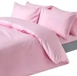 Homescapes Bettw&auml;sche, Rosa, Textil, Rechteckig, 135x200 cm, Oeko-Tex&reg;,