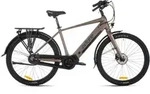 Elektrofahrrad E-Citybike, Cappuccino, Metall, 180x70x100 cm, Display mit Led,