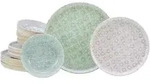 Creatable Tafelservice Uno Emiliana, Mehrfarbig, Keramik, 12-teilig, Blume,