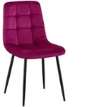 CLP Stuhl, Lila, Metall, 45x84x55 cm, Esszimmer, St&uuml;hle, Esszimmerst&uuml;hle,