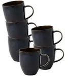 like.Villeroy & Boch Kaffeebecher, Dunkelblau, Keramik, Kaffee & Tee, Tassen,