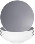 Seltmann Weiden Pasta-, Grau, Keramik, Rund, Essen & Trinken, Geschirr, Teller,