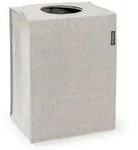 Brabantia W&auml;schetonne, Grau, Textil, 45 L, 40.5x54x29.5 cm, rostfrei, faltbar,