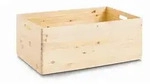 Zeller Present Dekokiste, Natur, Holz, Kiefer, Hartholz, 60x40x24 cm, FSC 100%,