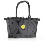Reisenthel Einkaufskorb Carrybag XS smiley grey, Anthrazit, Textil, 5 L,...