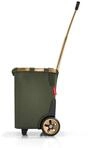 Reisenthel Einkaufstrolley Carrycruiser urban forest gold, Kunststoff, Uni, 40 L,