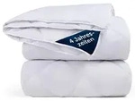 Blumtal Vierjahreszeitendecke, Wei&szlig;, Textil, F&uuml;llung: Polyester, Rechteckig,