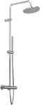 &Uuml;berkopfbrauseset Steinberg Serie 340, Chrom, Metall, 2-teilig, 27.7x117x56.5 cm,
