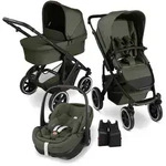 ABC Design Kinderwagenset Salsa 5 Air - All In One Set Maxi Cosi, Wei&szlig;, Olivgr&uuml;n,
