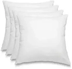 wometo 4Er, Wei&szlig;, Textil, F&uuml;llung: Federn, 50x50 cm, Oeko-Tex&reg;,...