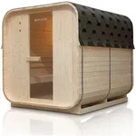 Artsauna Fasssauna, Natur, Holz, 185x194x220 cm, Freizeit, Wellness, Sauna