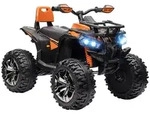 Homcom Kinder-Elektrofahrzeug,, Orange, Metall, 65x73x100 cm, unisex, Spielzeug,