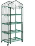 Outsunny Foliengew&auml;chshaus,, Transparent, Metall, 50x165x69 cm, Gartenzubeh&ouml;r,
