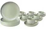 like.Villeroy & Boch Kaffeeservice, Gr&uuml;n, Keramik, 18-teilig, 2x2x2 cm, Essen &