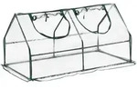 [en.casa] Gew&auml;chshaus, Transparent, Kunststoff, 120x60x60 cm, Gartenzubeh&ouml;r,