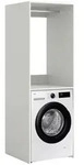 Mid.you Waschmaschinenschrank, Wei&szlig;, Kunststoff, 66x195x60 cm, FSC Mix, Waschk&uuml;che,