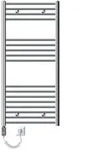 LuxeBath Badheizk&ouml;rper, Chrom, Metall, Rechteckig, 900 W, 3x120x60 cm, Freizeit,