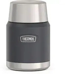 Thermos Isolierspeisegef&auml;ss Icon, Dunkelgrau, Metall, 0,47 L, leicht zu...