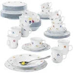 Seltmann Weiden Kombiservice, Mehrfarbig, Keramik, 42-teilig, 2x2x2 cm, Essen &