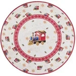 Villeroy & Boch Flachwebeteppich Toy's Delight Limited Edition, Creme, Rot, Textil,