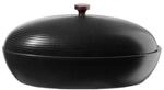 ASA Brottopf Kitchen`art, Schwarz, Keramik, 0 L, oval, 32x16.5x18 cm,