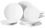 Seltmann Weiden Teller-Set, Wei&szlig;, Keramik, 12-teilig, Rund, 2x2x2 cm, Essen &