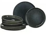 Ritzenhoff Breker Tafelset, Grau, Keramik, 8-teilig, Rund, 30x34x34 cm, Essen &