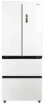 Midea French-Door, Wei&szlig;, Metall, Kunststoff, Glas, 3 Schublade(n),2 Schublade(n)