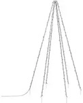 ECD-Germany Fahnenmast, Schwarz, Kunststoff, 208 cm, Lampen & Leuchten,