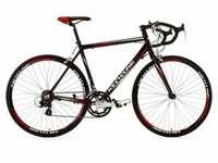 KS Cycling Rennrad, Schwarz, Metall, 180x70x80 cm, male, Freizeit, Sport & Fitness,