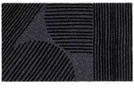 Astra Fussmatte, Anthrazit, Textil, 45x75 cm, Teppiche & B&ouml;den, Fu&szlig; & Stufenmatten,