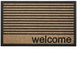 Astra FU&szlig;MATTE Border Graphic, Natur, Kunststoff, Textil, Streifen, rechteckig,